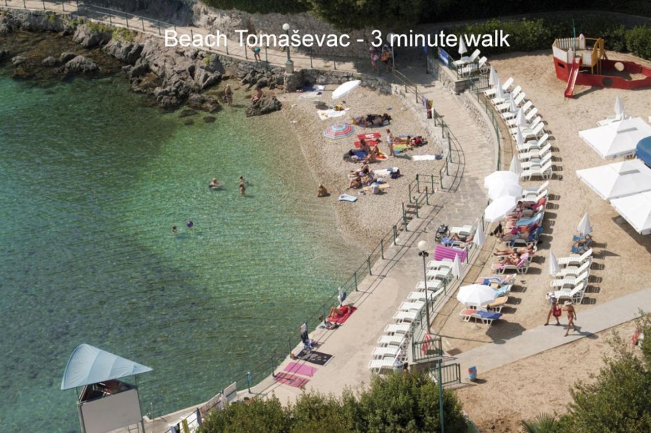 Apartment Milani With Private Garage Opatija Dış mekan fotoğraf